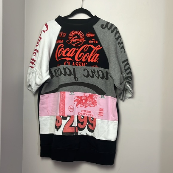 Marc Jacobs Coca Cola patchwork long sweatshirt - Picture 3 of 10